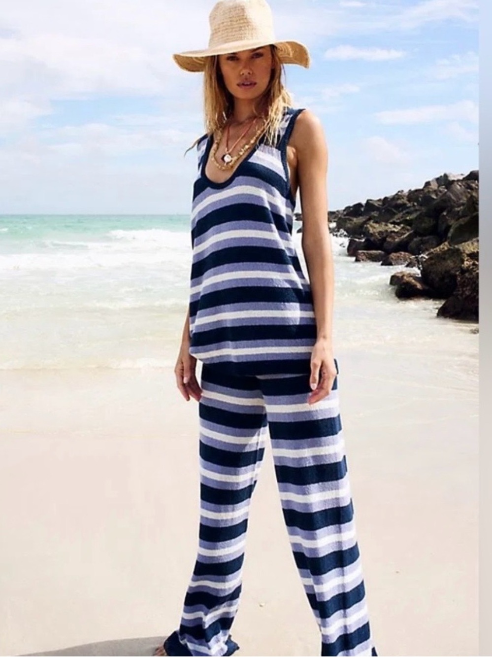 Free People Vista Sweater set NWT